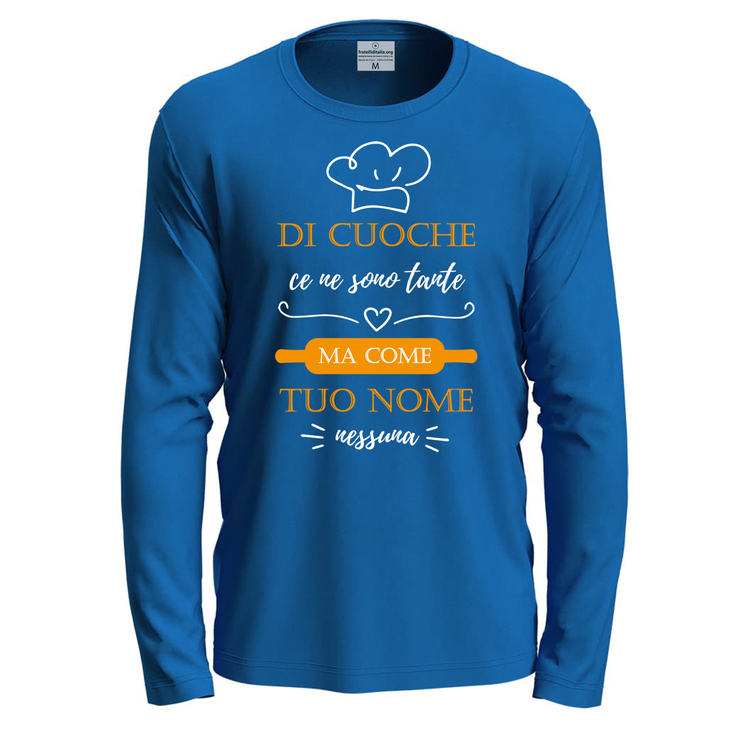 T-shirt maglia con stampa DTF CUOCHE CE NE SONO TANTE Idea regalo personalizzabile con il tuo nome