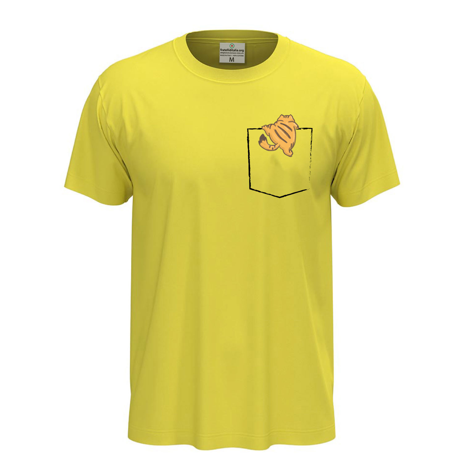 T-shirt unisex a manica corta con stampa \