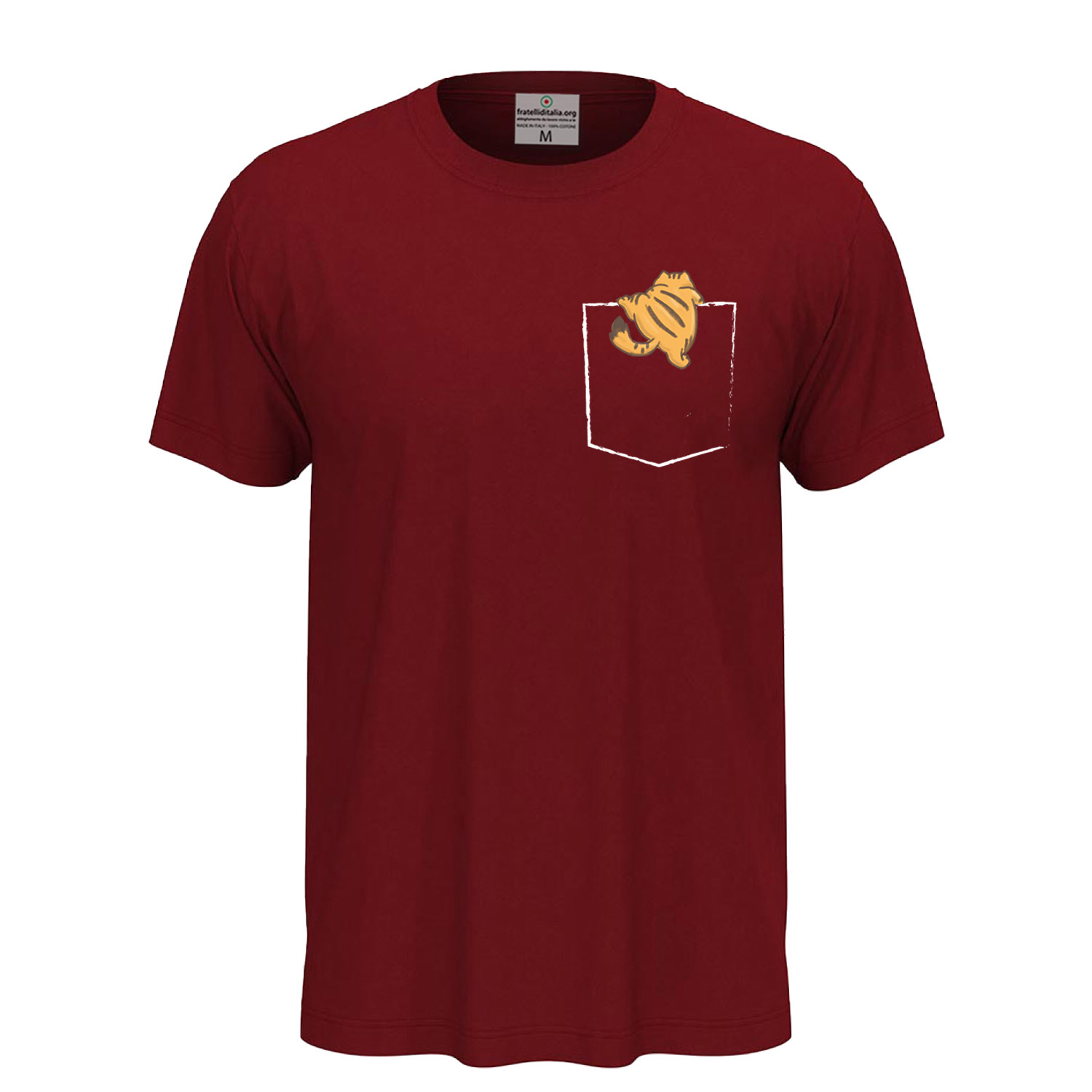 T-shirt unisex a manica corta con stampa \