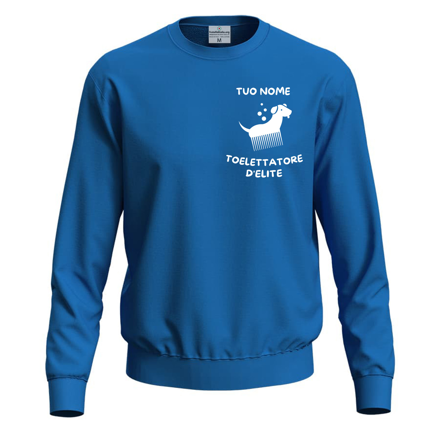 Felpa maglia stampa DTF \