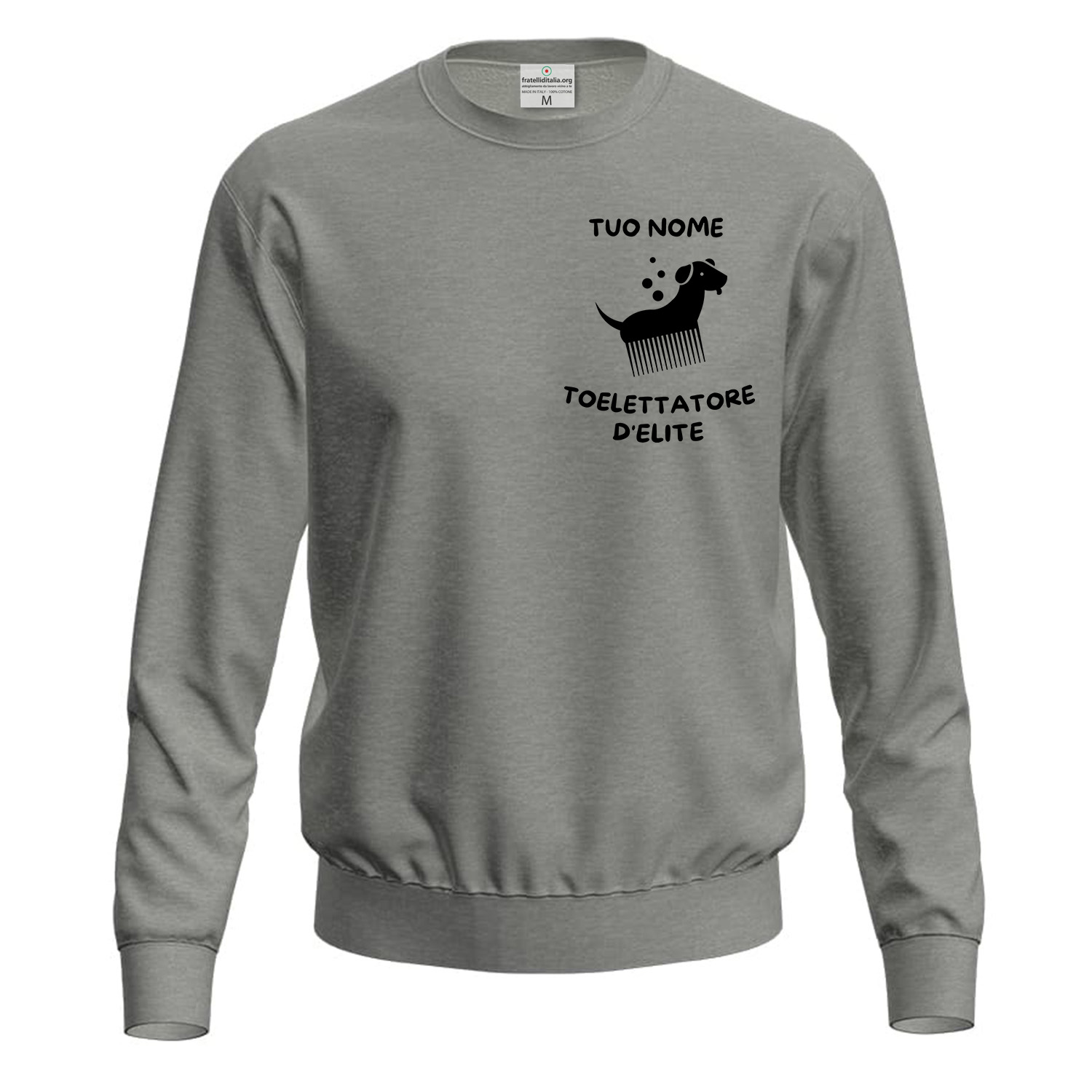 Felpa maglia stampa DTF \