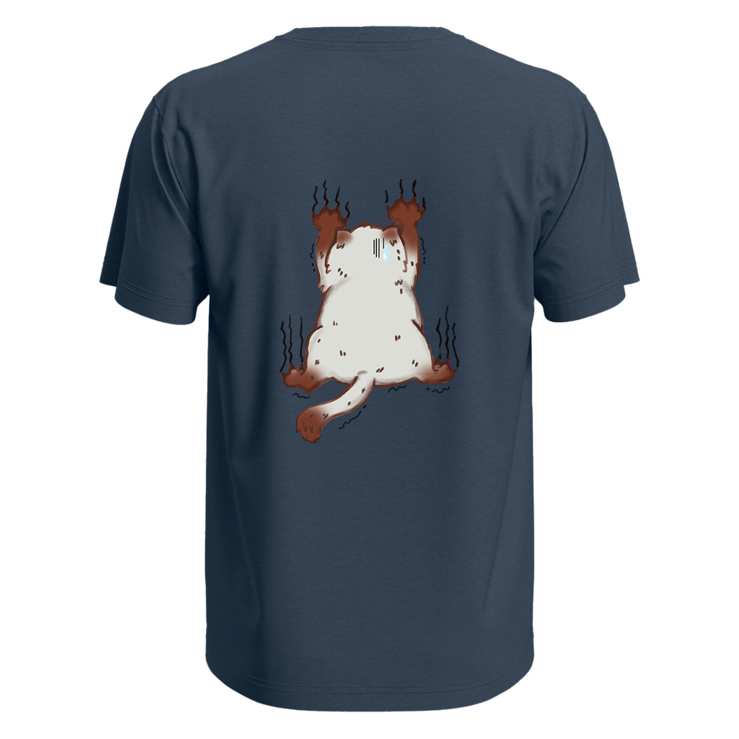 Unisex short-sleeve T-shirt with DTF print \