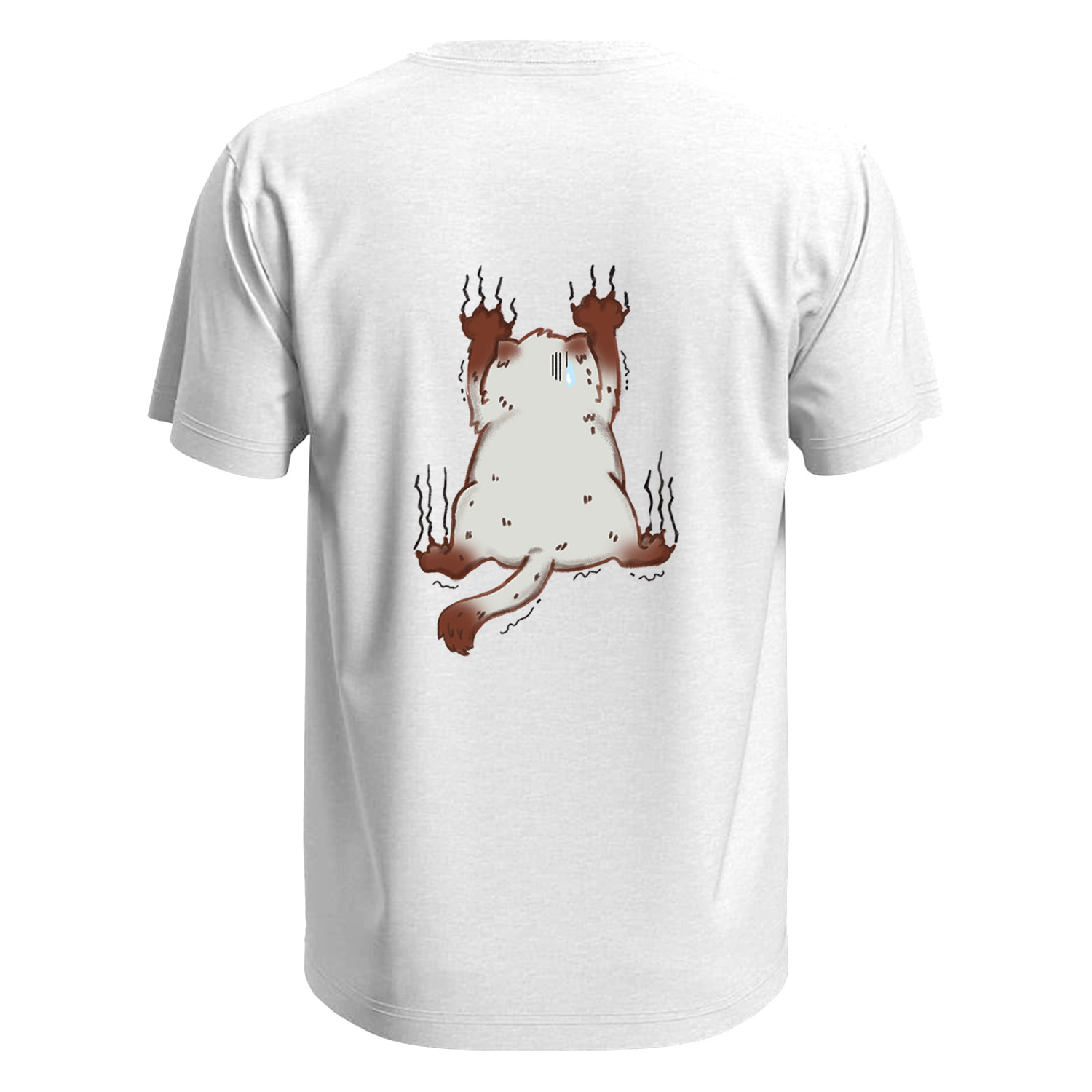 Unisex short-sleeve T-shirt with DTF print \