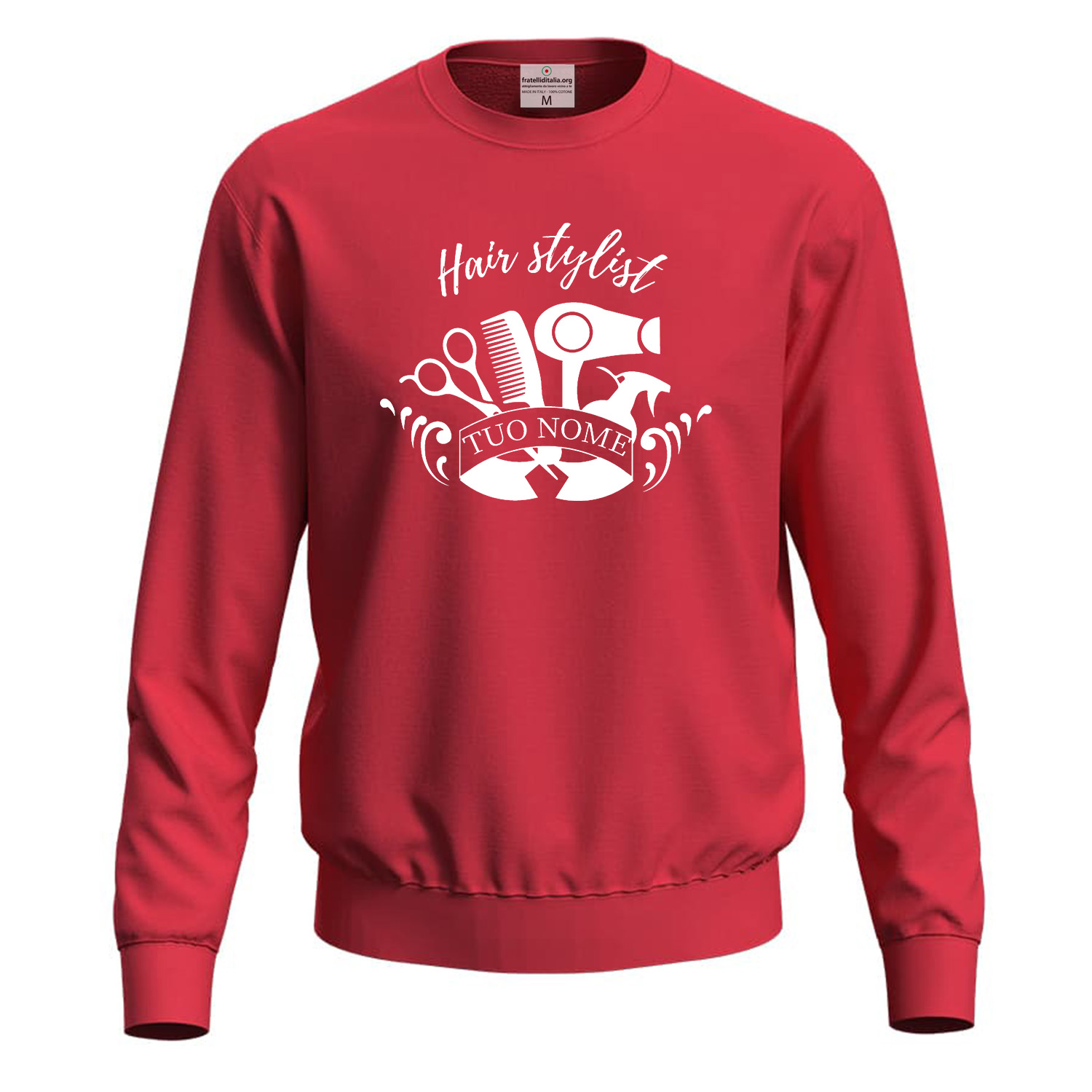 Felpa maglia stampa \