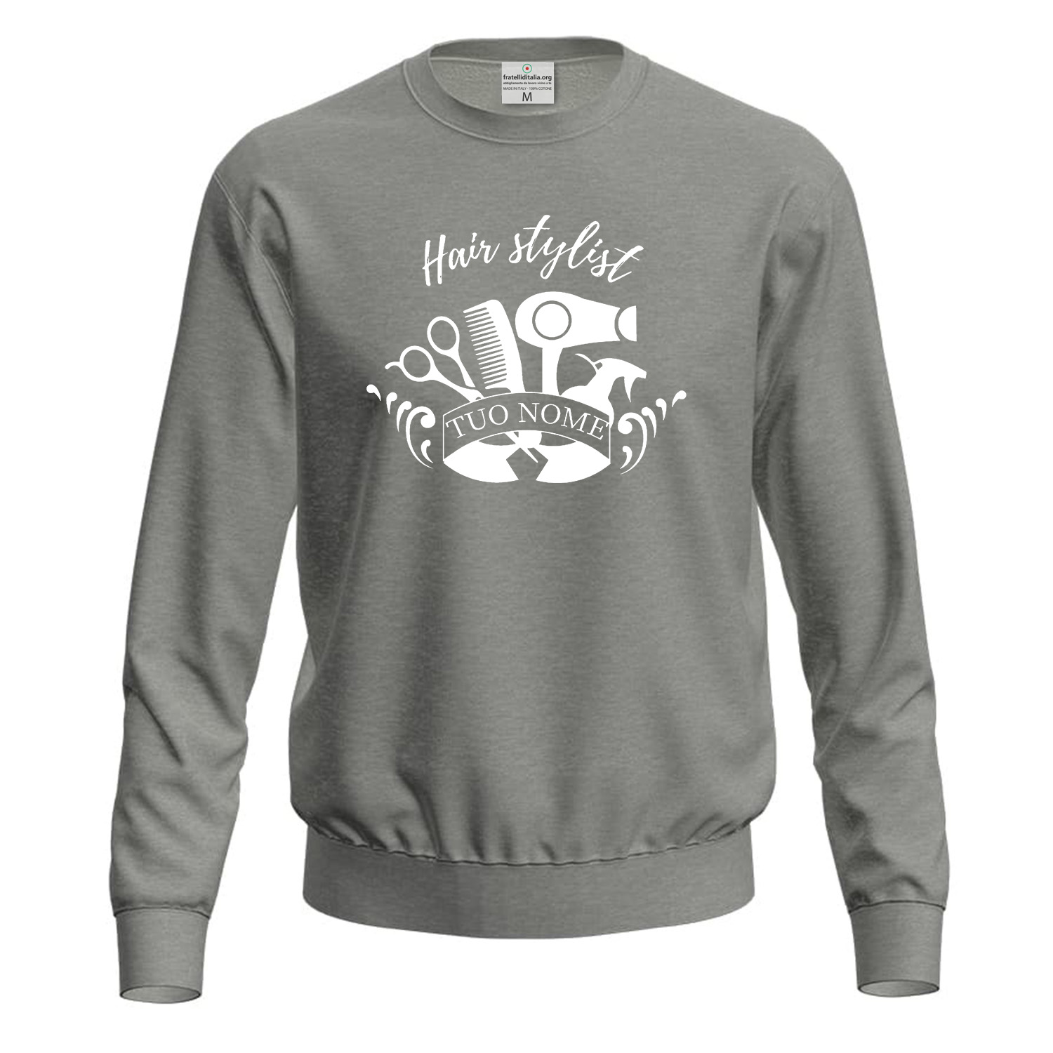 Felpa maglia stampa \