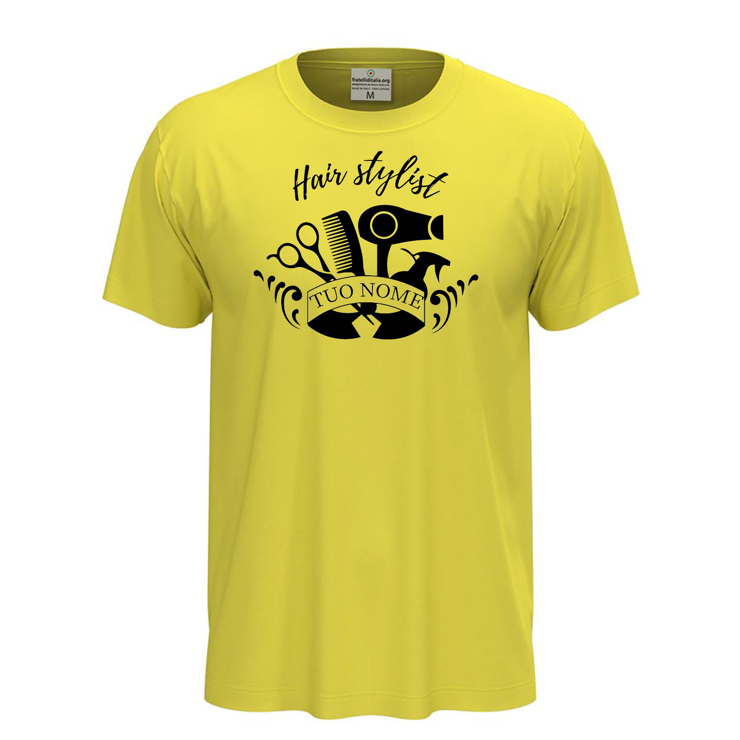 T-shirt unisex a manica corta con stampa DTF \