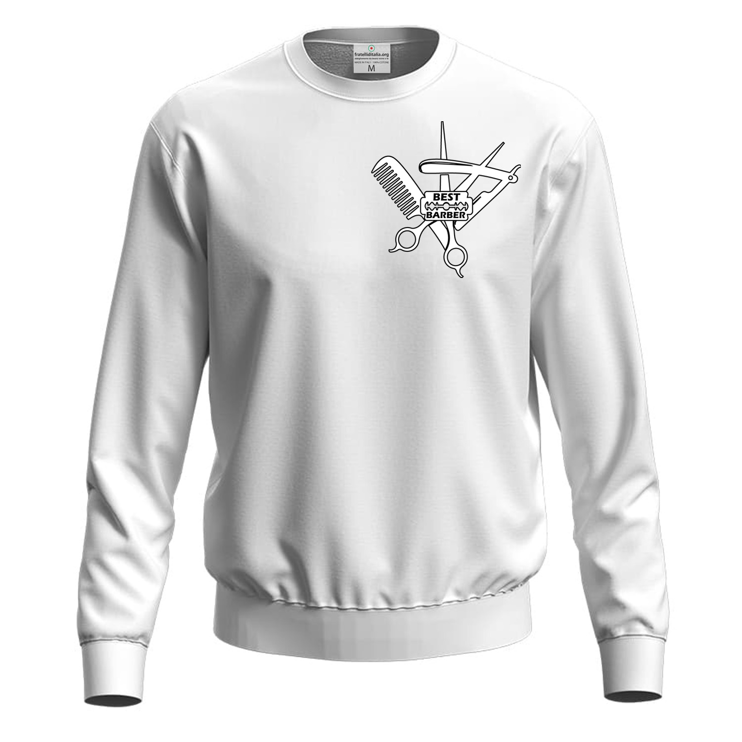 Felpa classica unisex con stampa DTF \