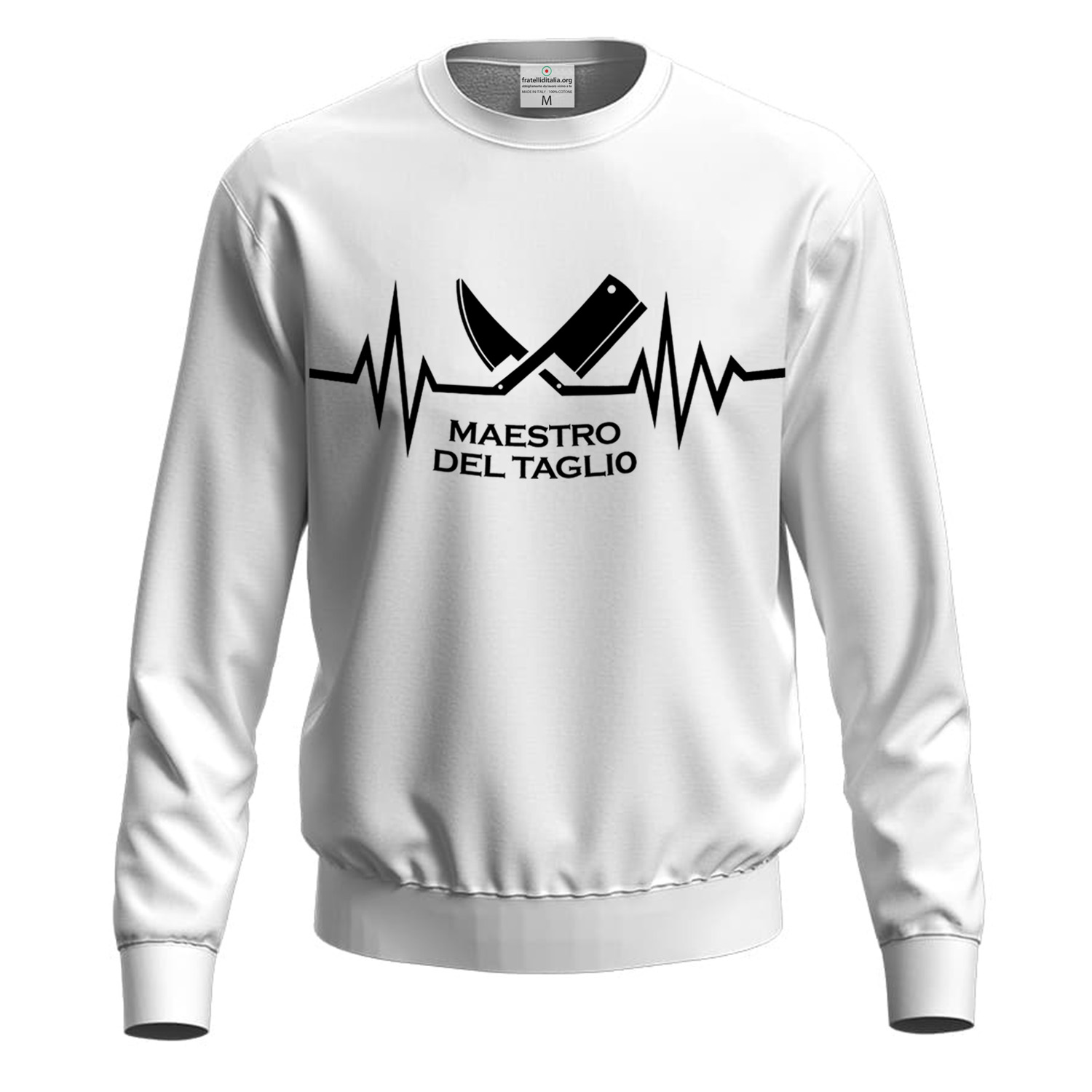 Felpa con stampa digitale DTF \