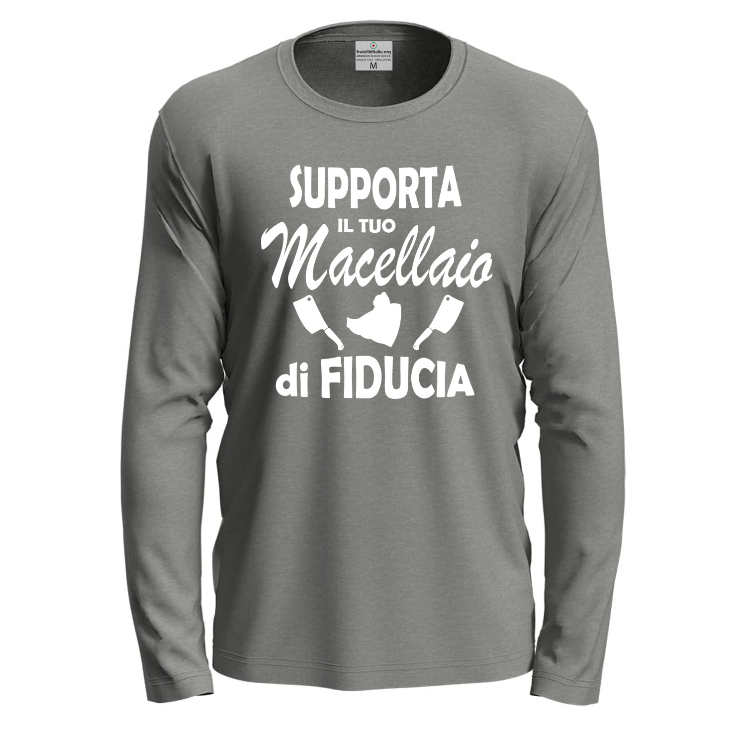 Camiseta de manga larga con estampado DTF \