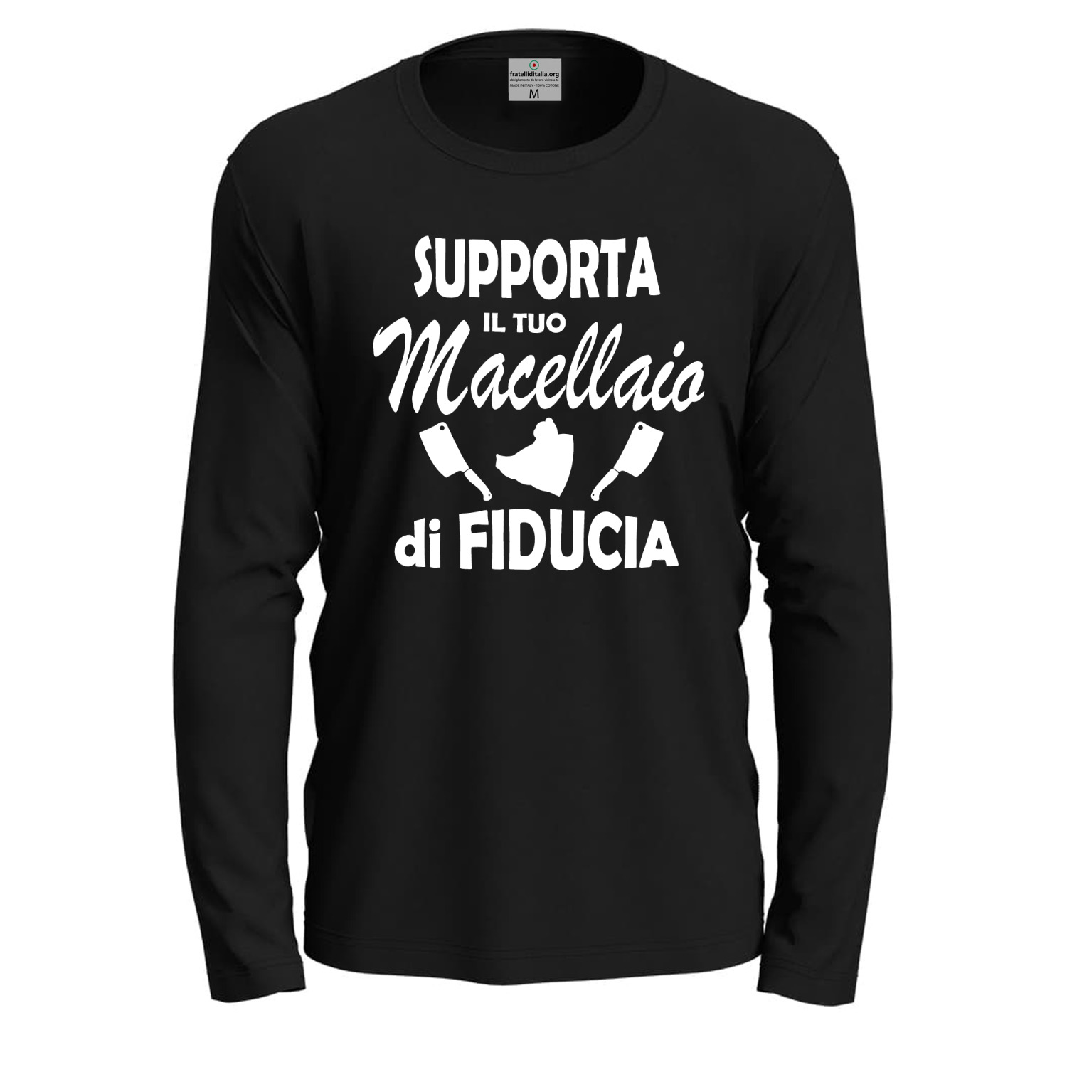 Camiseta de manga larga con estampado DTF \