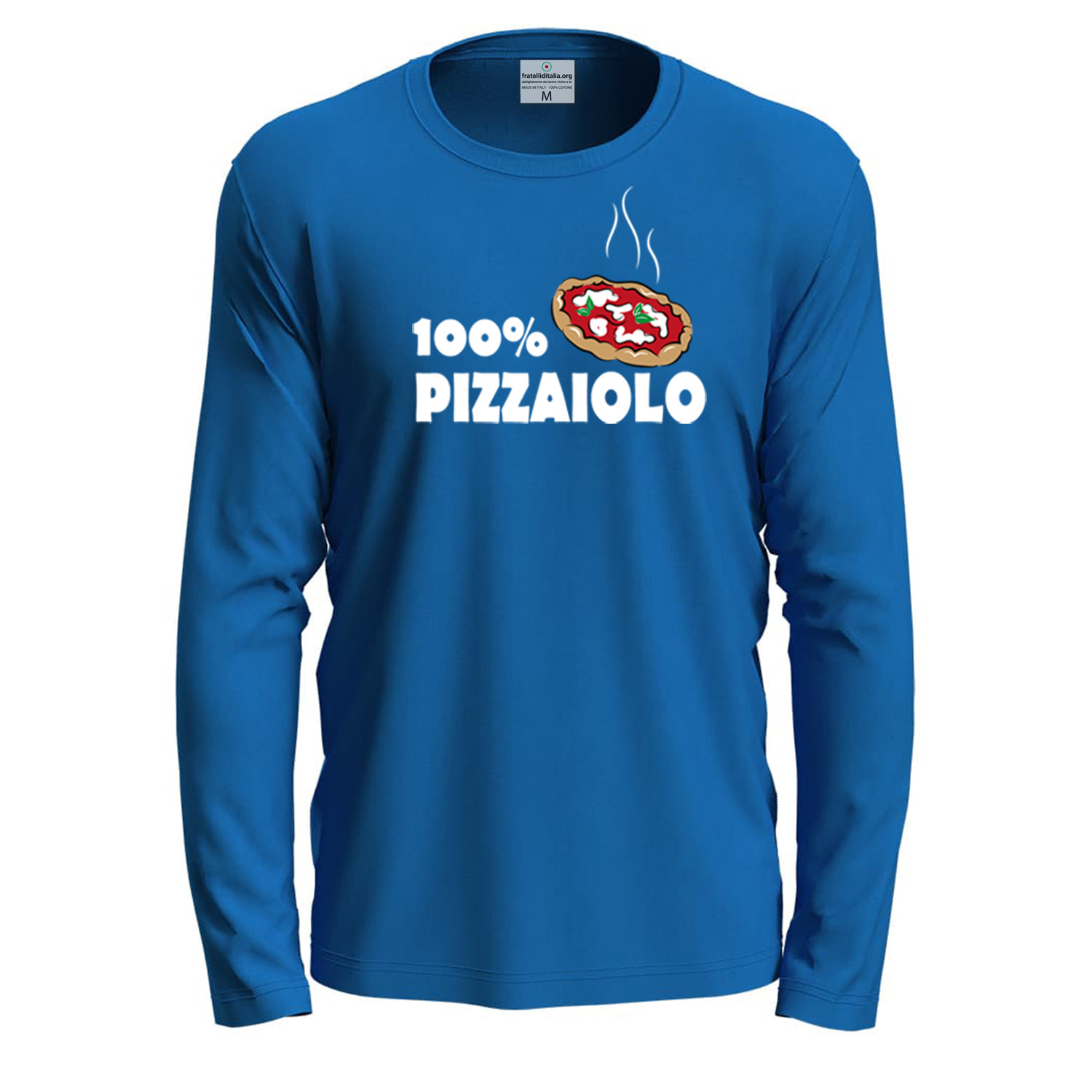 T-shirt a manica lunga con stampa DTF \