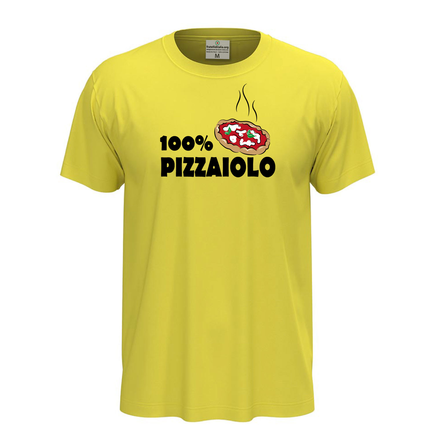 T-shirt abbigliamento pizzaiolo stampa DTF \