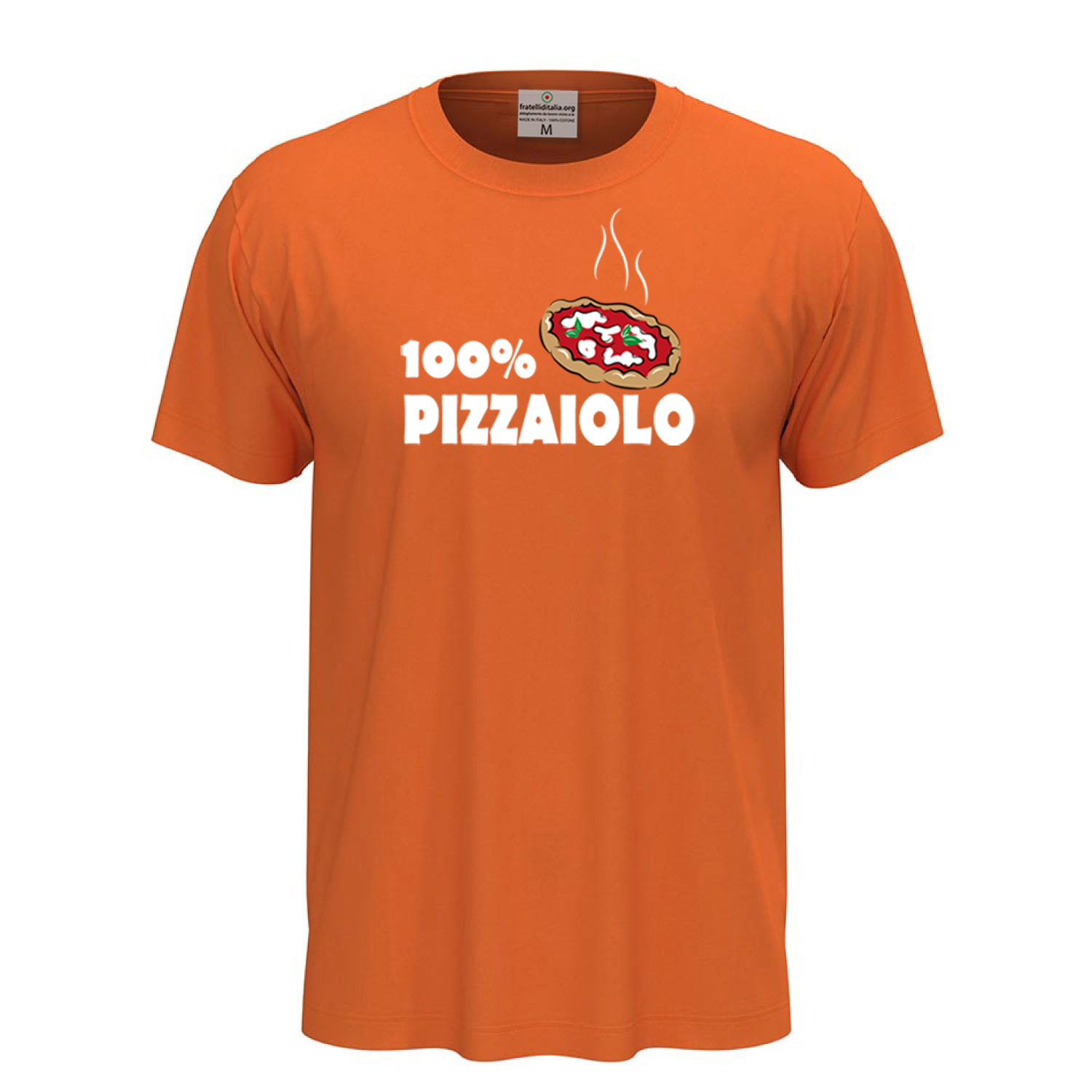 T-shirt abbigliamento pizzaiolo stampa DTF \