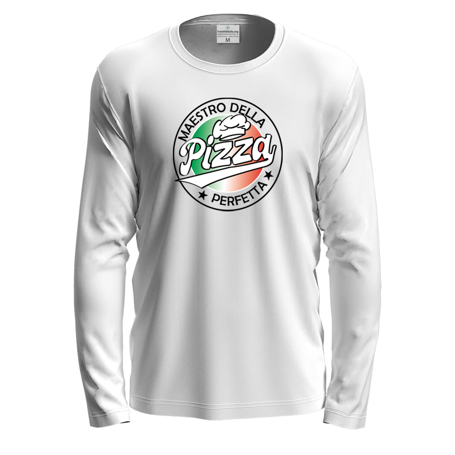 T-shirt a manica lunga con stampa DTF \