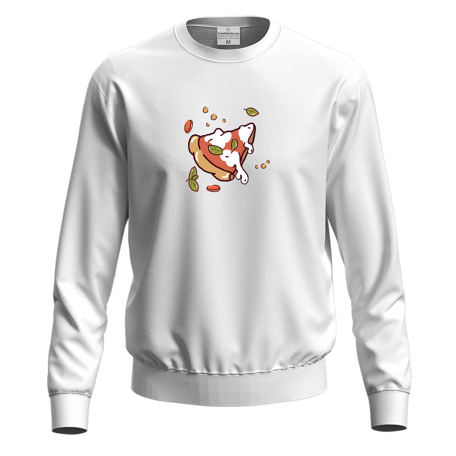 Felpa con stampa digitale DTF \