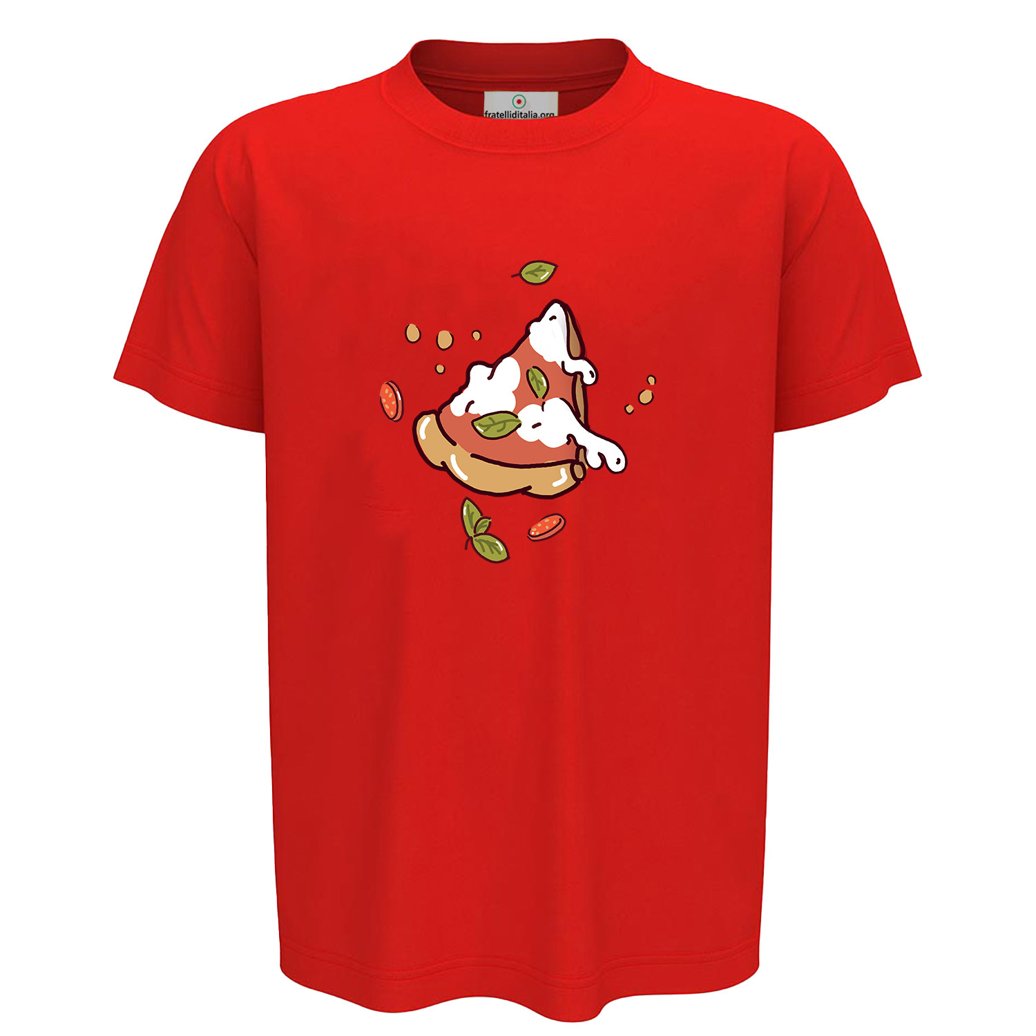 T-shirt bambino mezza manica con \