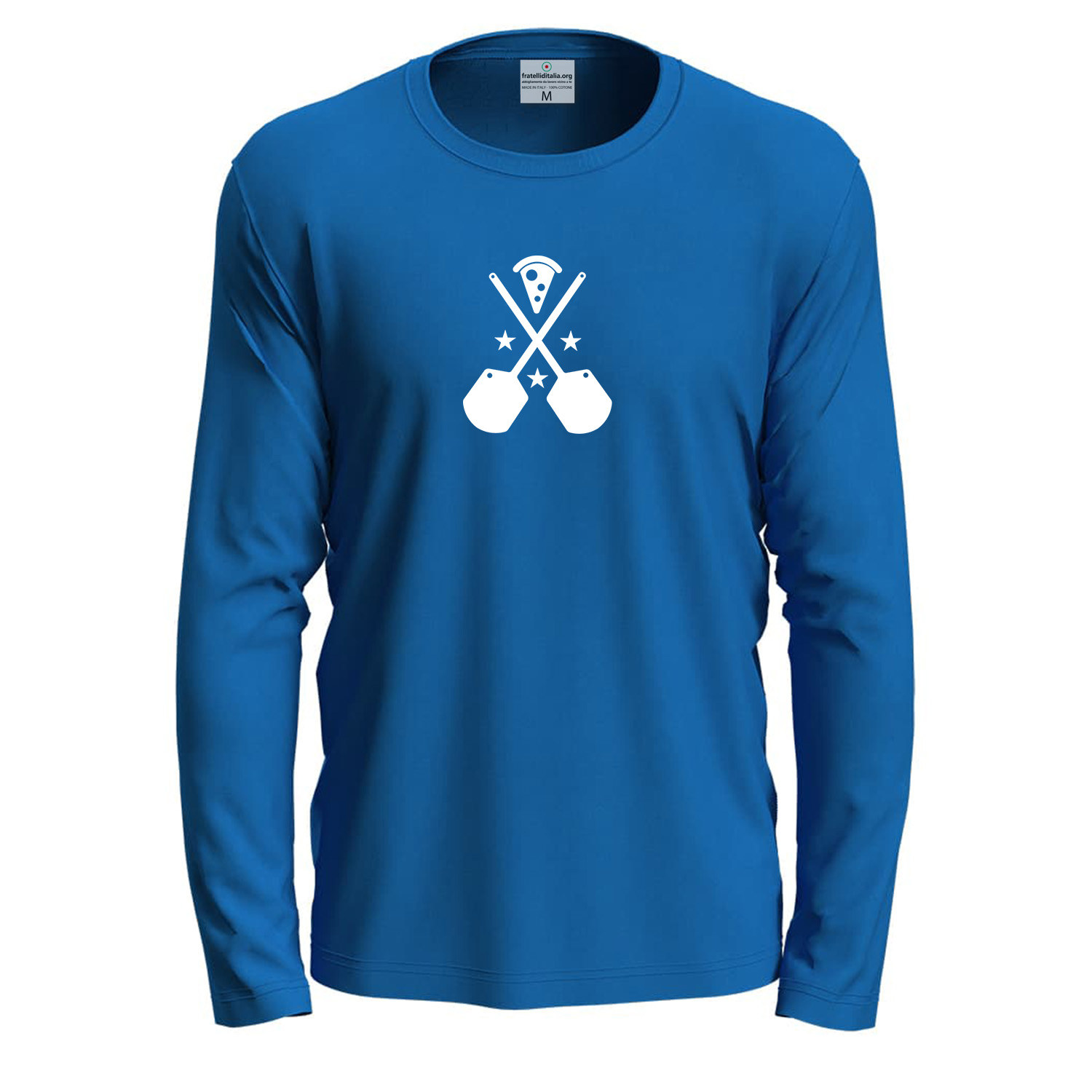 T-shirt a manica lunga con stampa DTF \