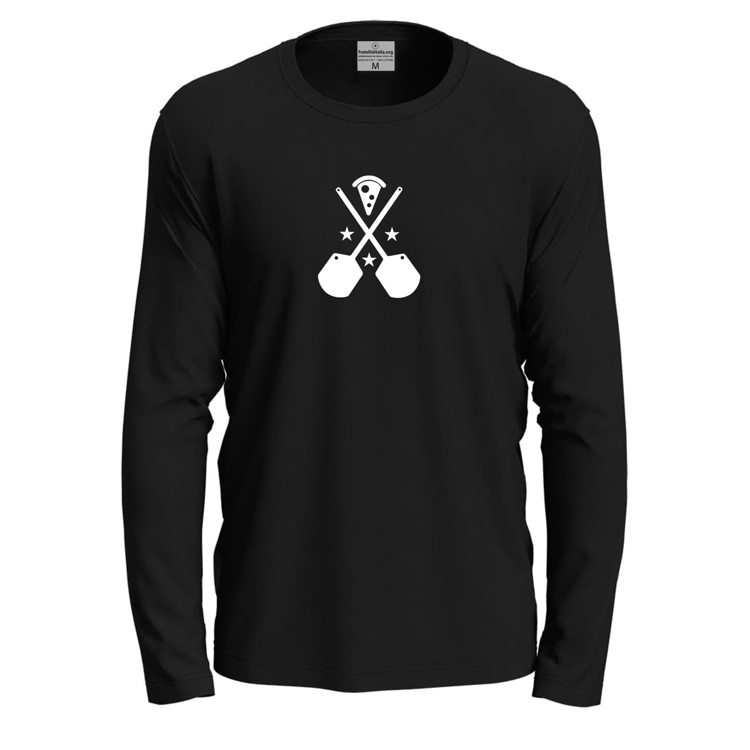 T-shirt a manica lunga con stampa DTF \