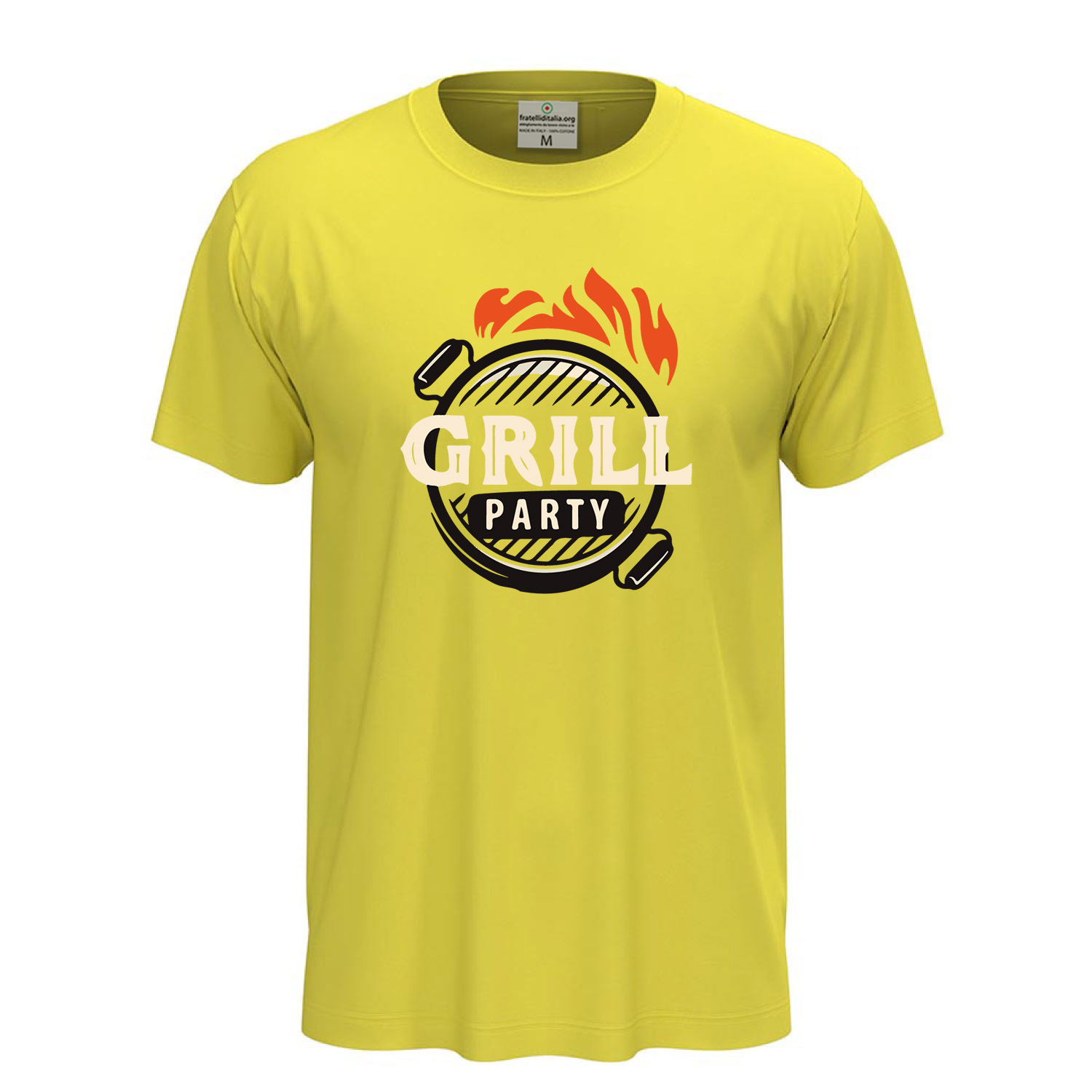 T-shirt classica unisex a manica corta con stampa DTF \