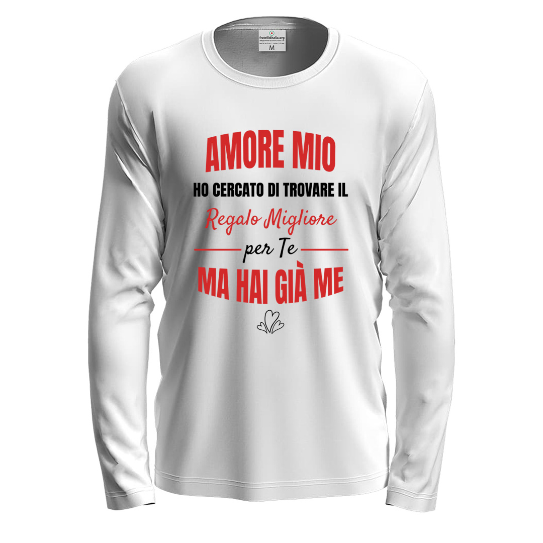 Camiseta de manga larga con impresión digital DTF \