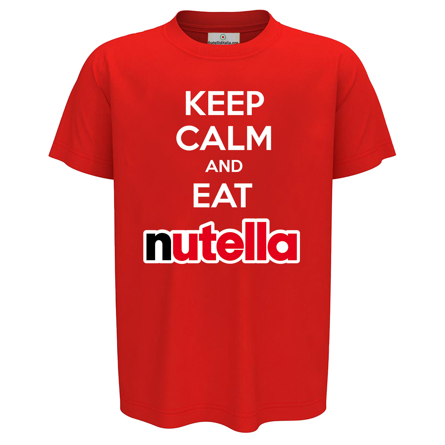 T-shirt bambino mezza manica con stampa a \