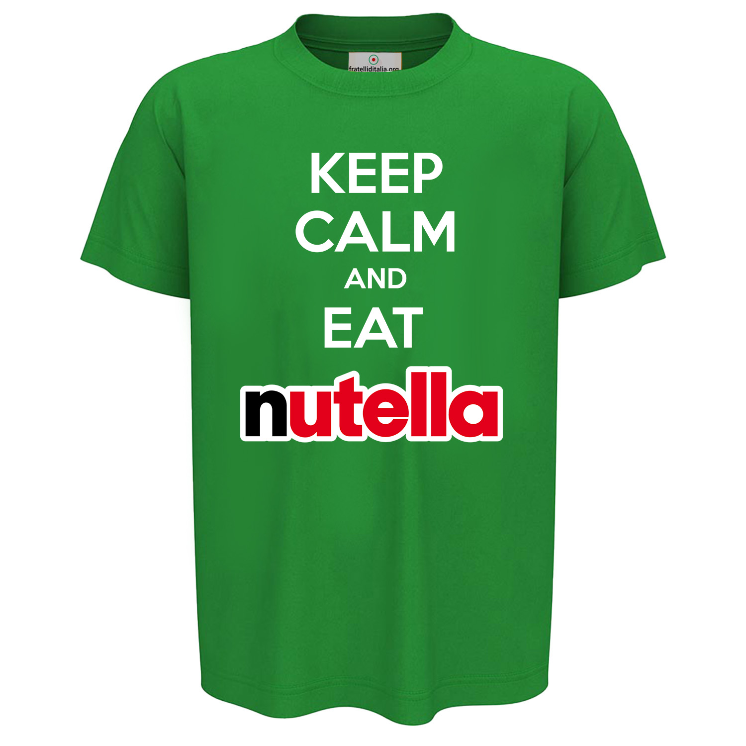 T-shirt bambino mezza manica con stampa a \