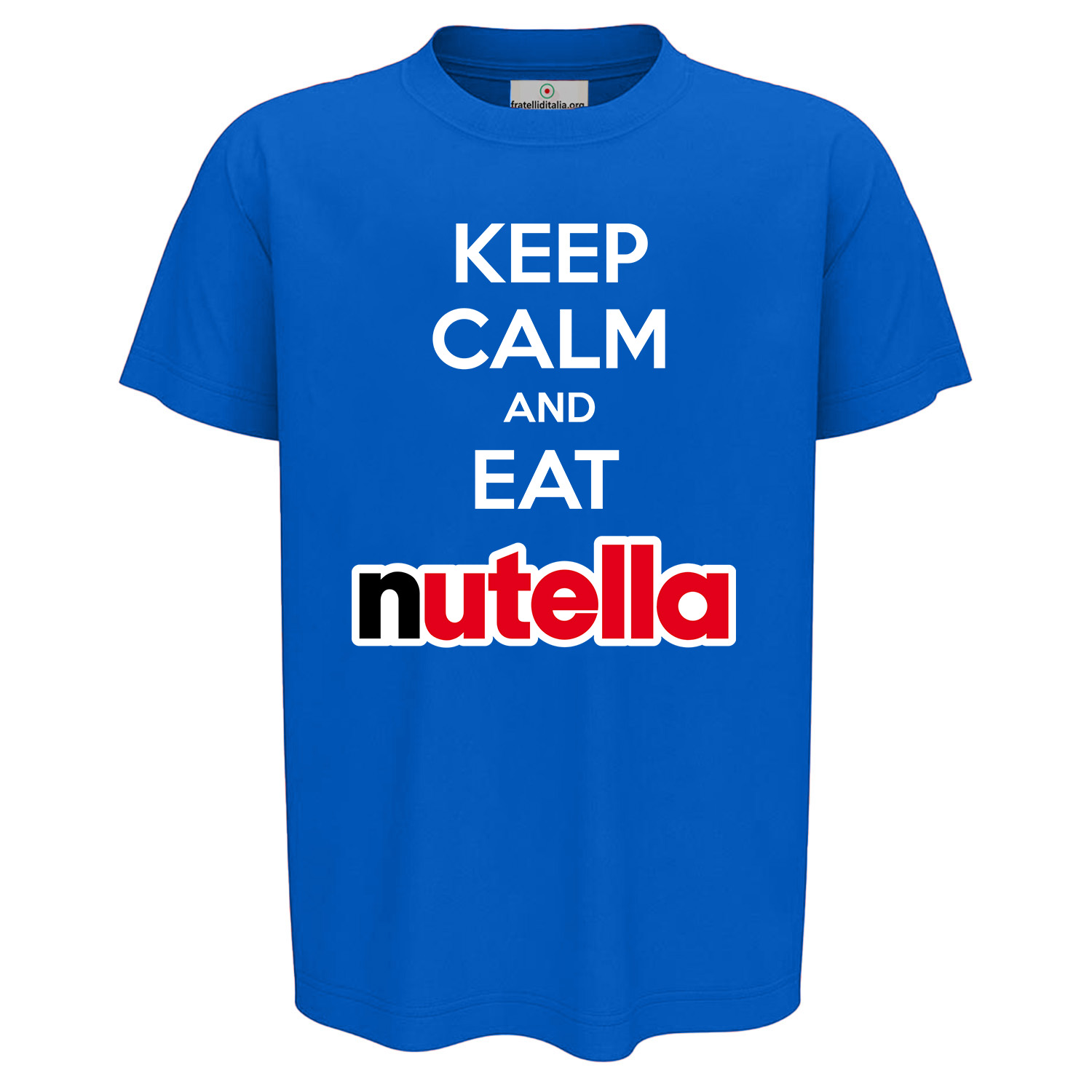 T-shirt bambino mezza manica con stampa a \