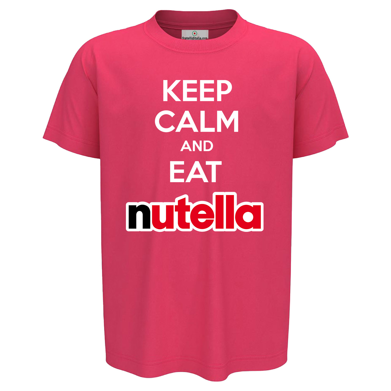 T-shirt bambino mezza manica con stampa a \