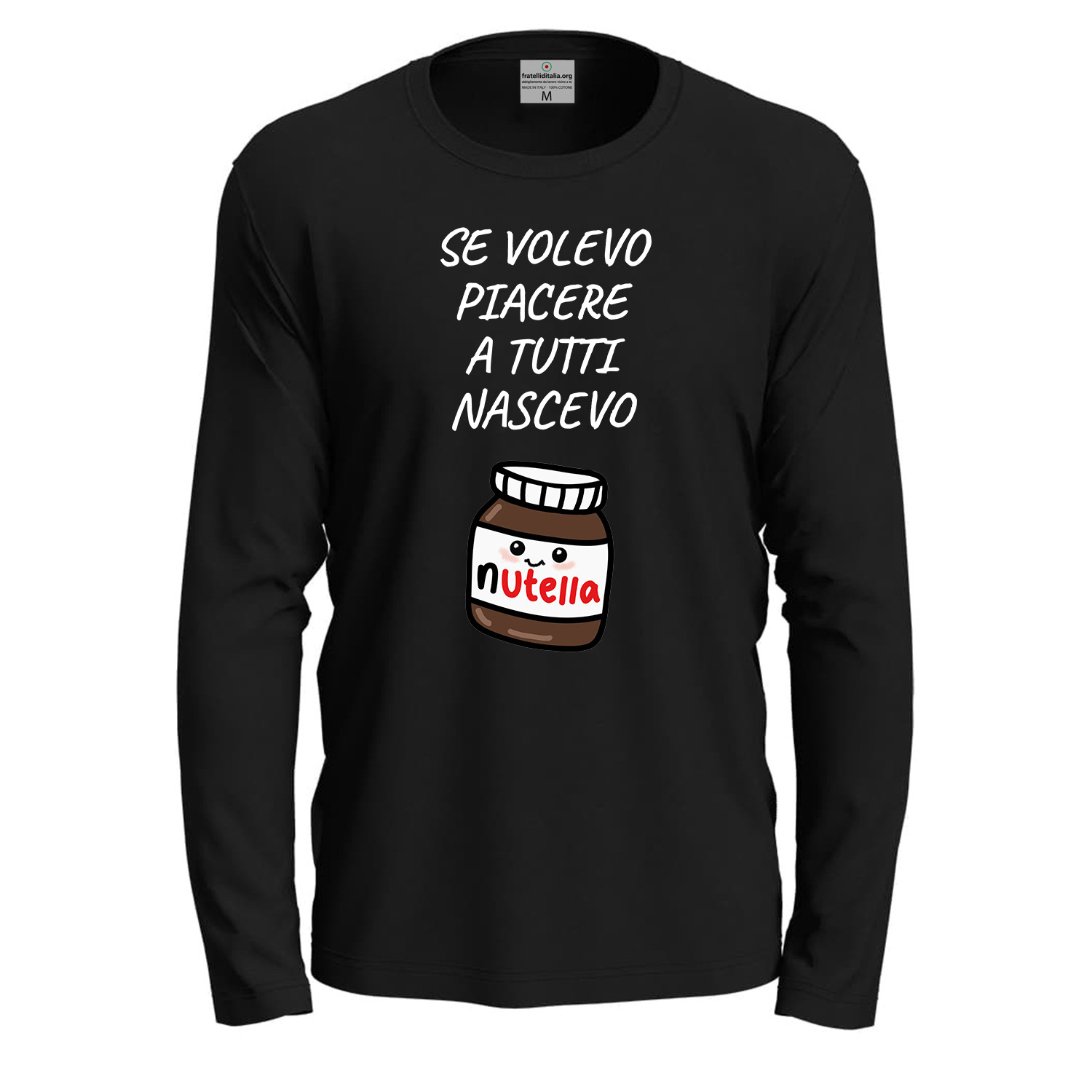 1.021 / 5.000 Long-sleeved T-shirt with DTF print \