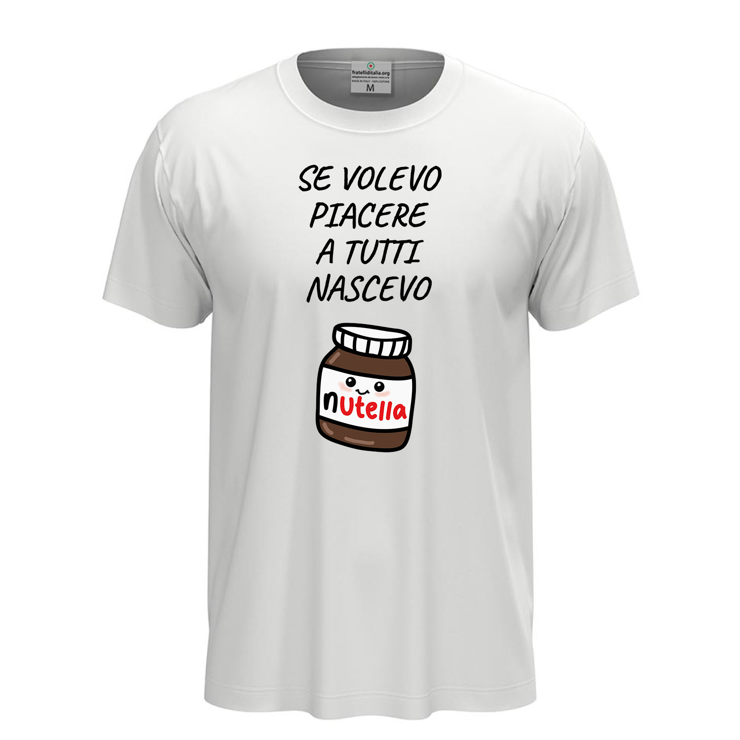 T-shirt classica unisex a manica corta con stampa DTF \