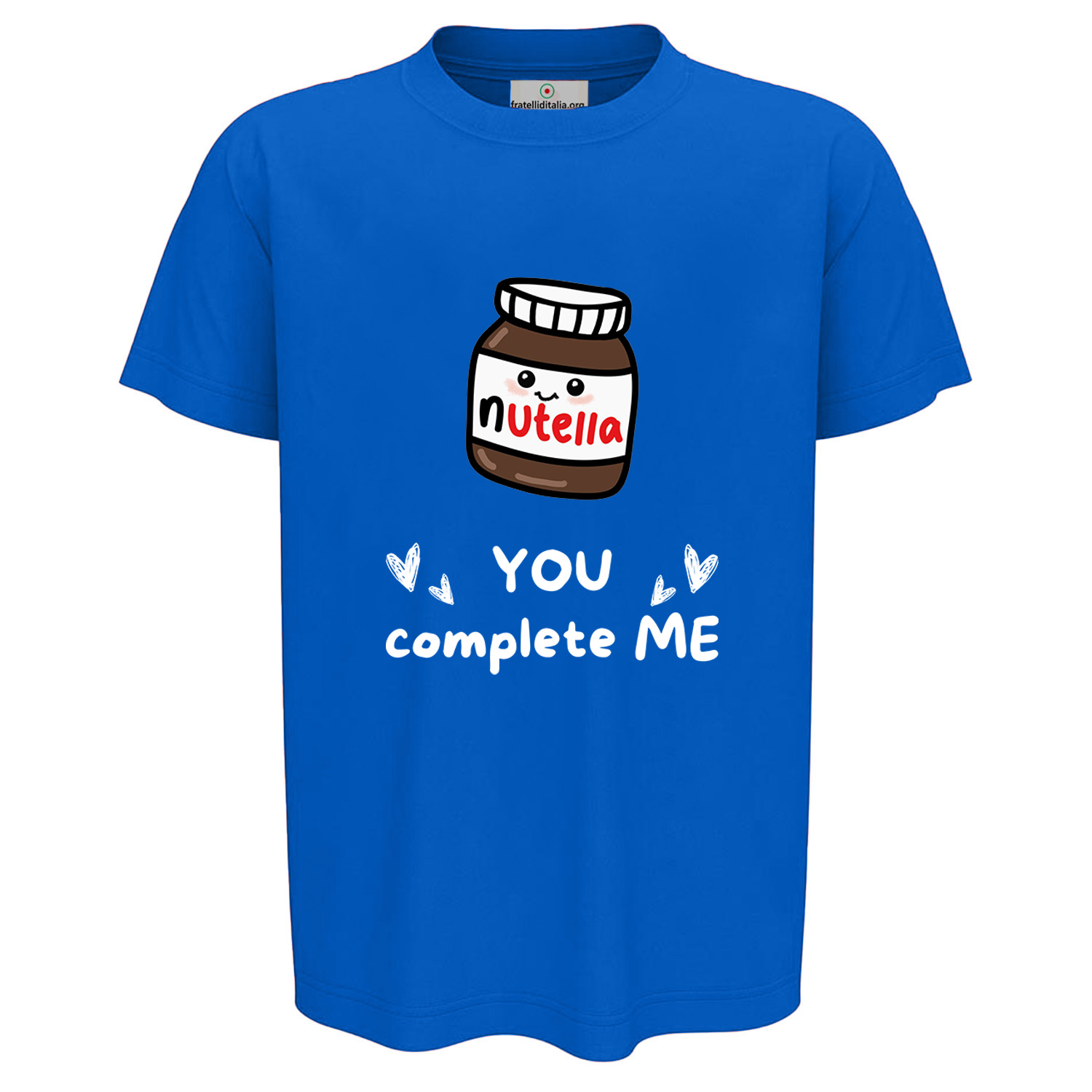 T-shirt bambino mezza manica con stampa DTF \