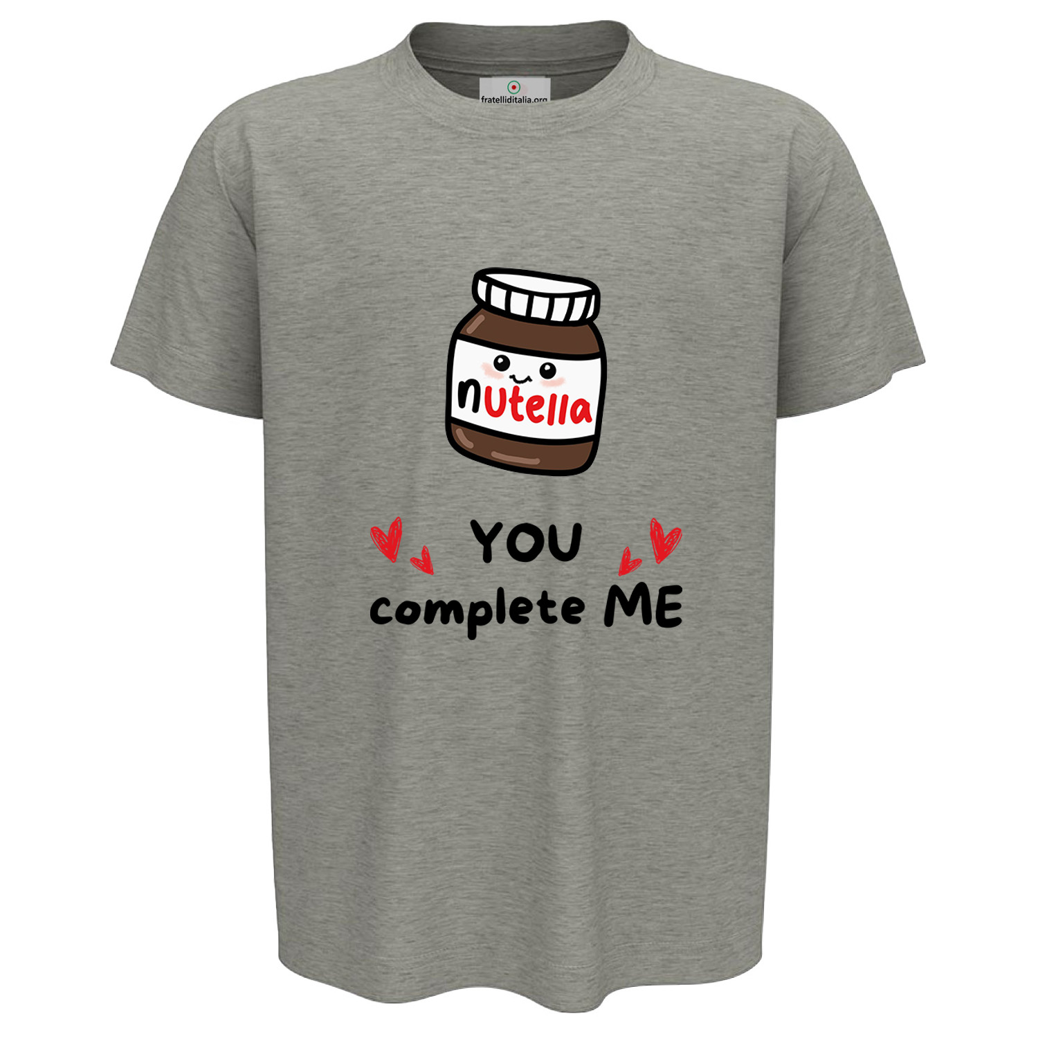 T-shirt bambino mezza manica con stampa DTF \