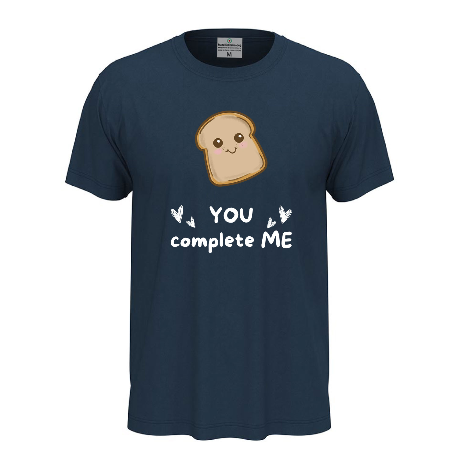 T-shirt classica unisex a manica corta con stampa \