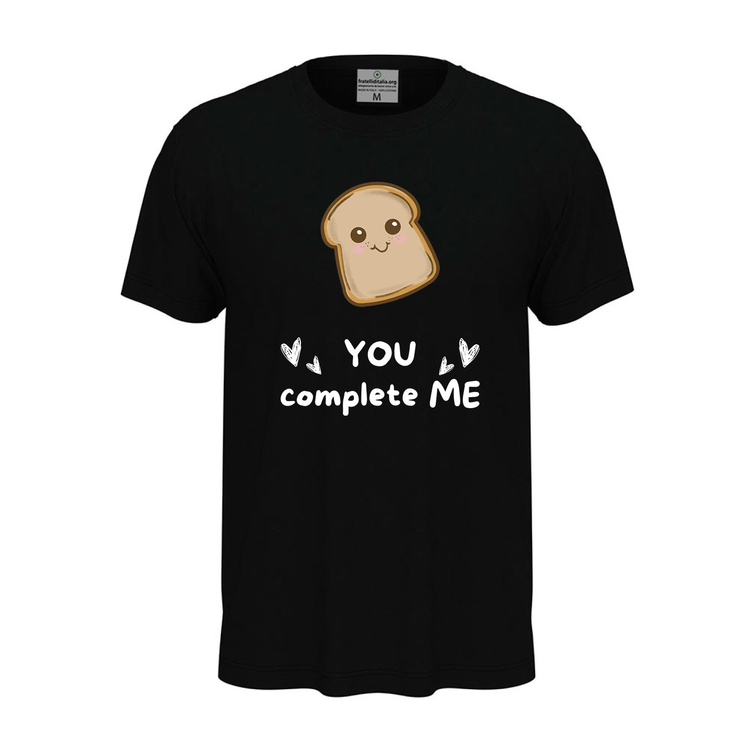 T-shirt classica unisex a manica corta con stampa \