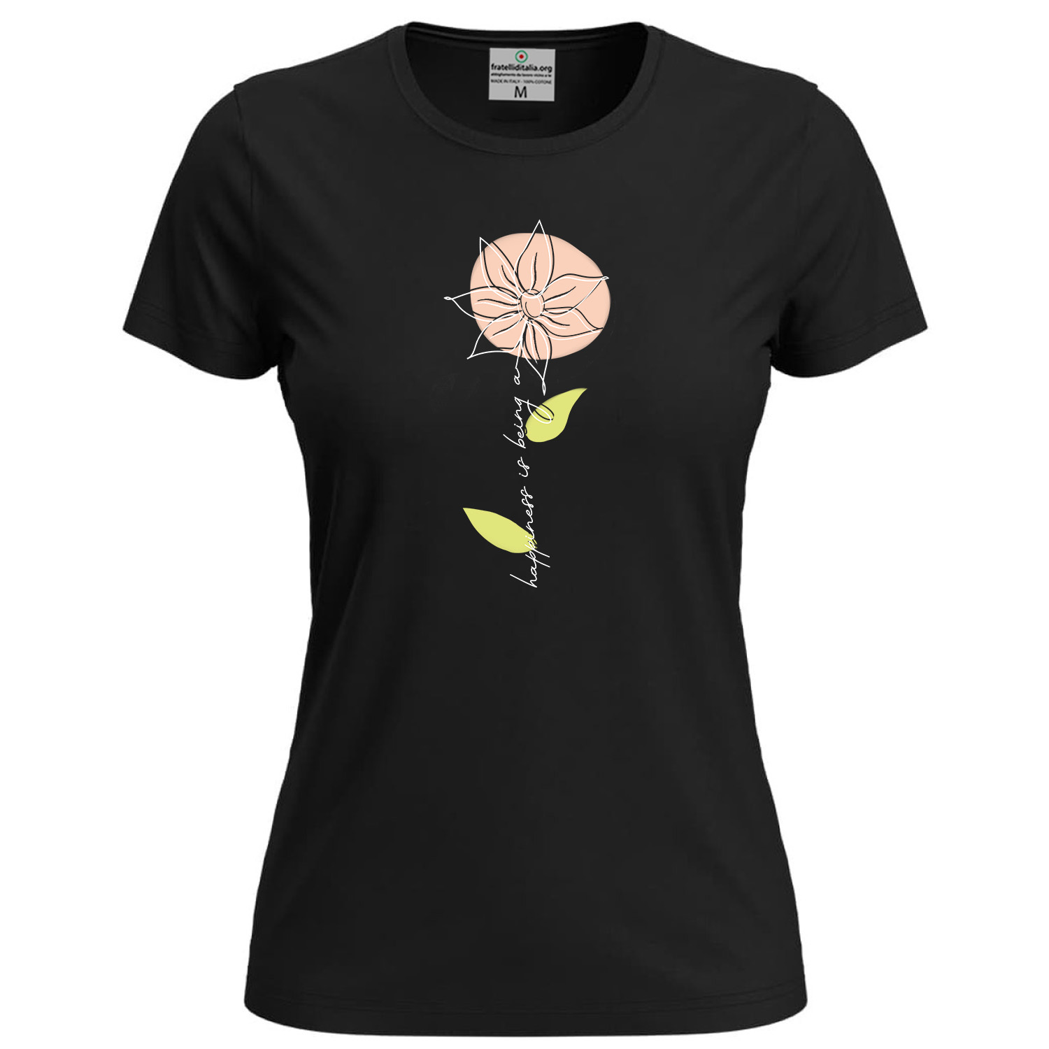 Camiseta de media manga para mujer \