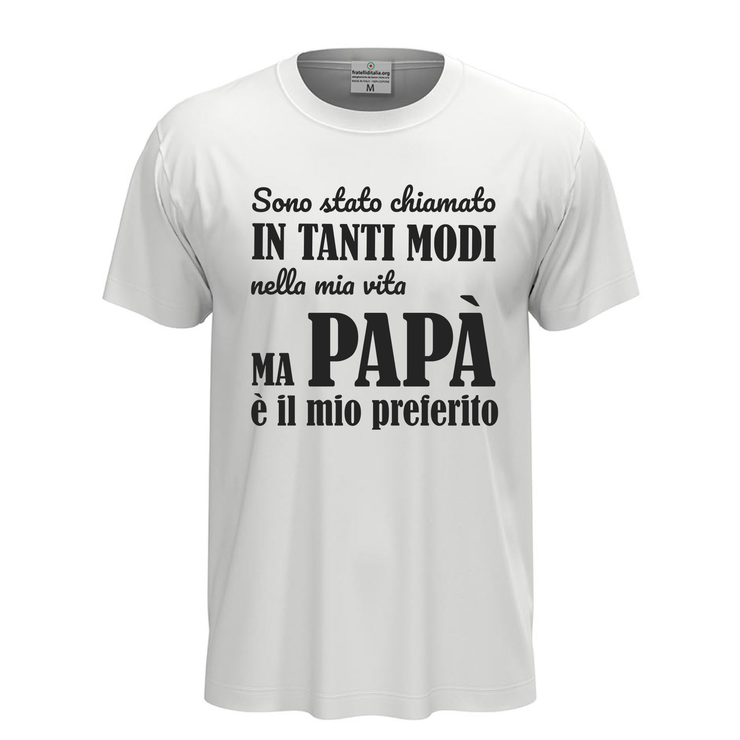 T-shirt classica stampa \