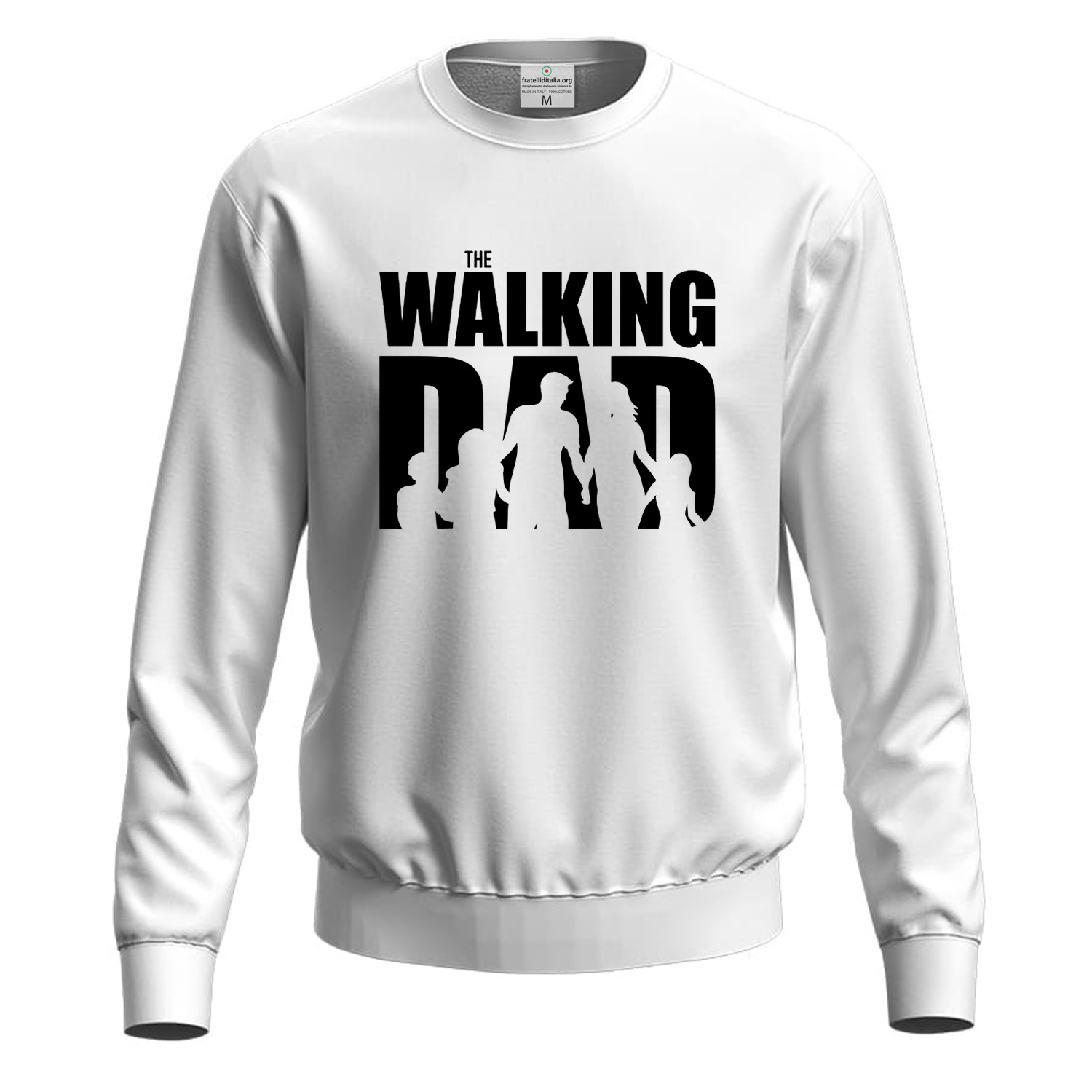 Felpa maglione con stampa digitale \