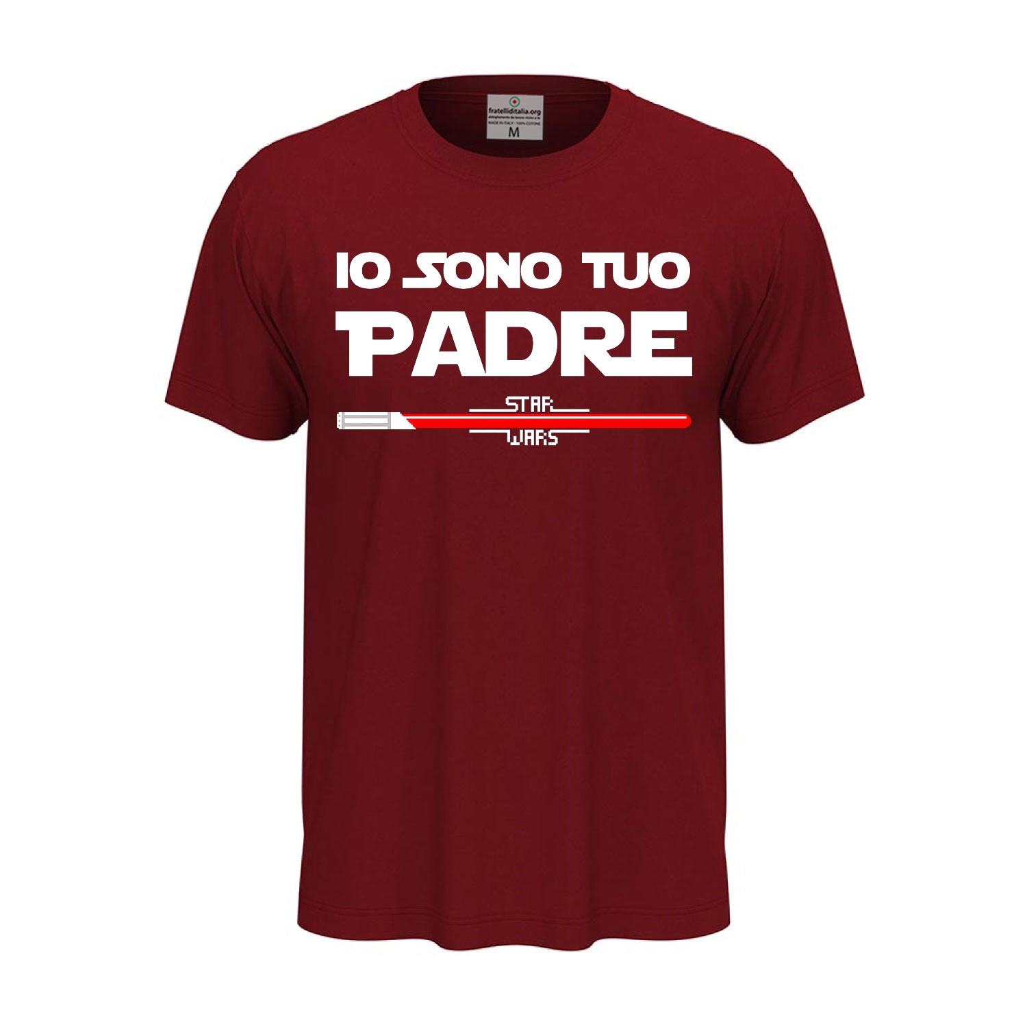 T-shirt classica unisex a manica corta con stampa \