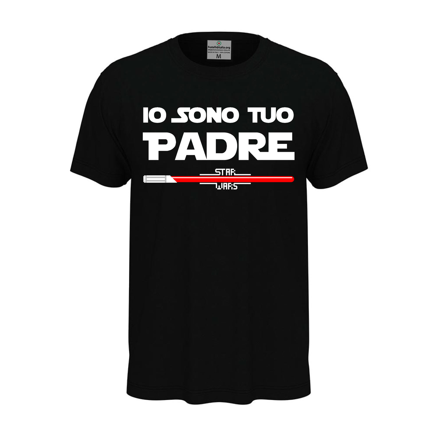 T-shirt classica unisex a manica corta con stampa \