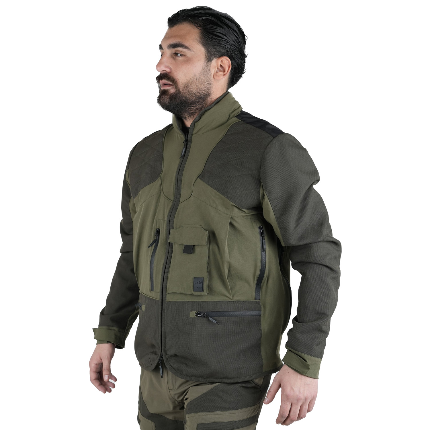 Giacca da caccia Masseria Hunting 84 Verde– Ergonomica, resistente e multitasche