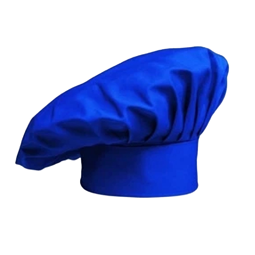 Cappello cuoco chef ristorazione cucina pizzaiolo pizzeria cotone colore bianco - Personalizzabile con il tuo logo