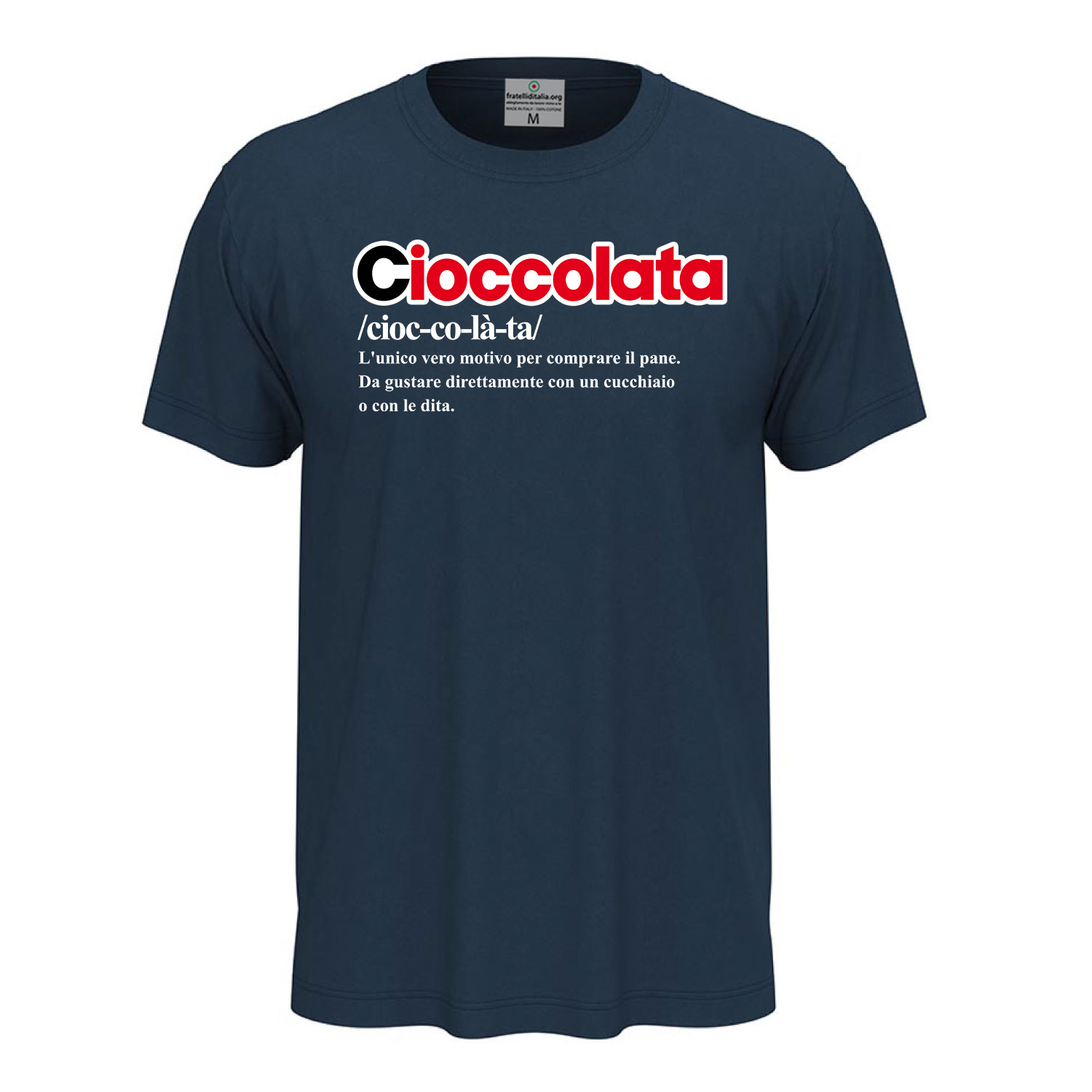 T-shirt maglia unisex a manica corta con stampa \
