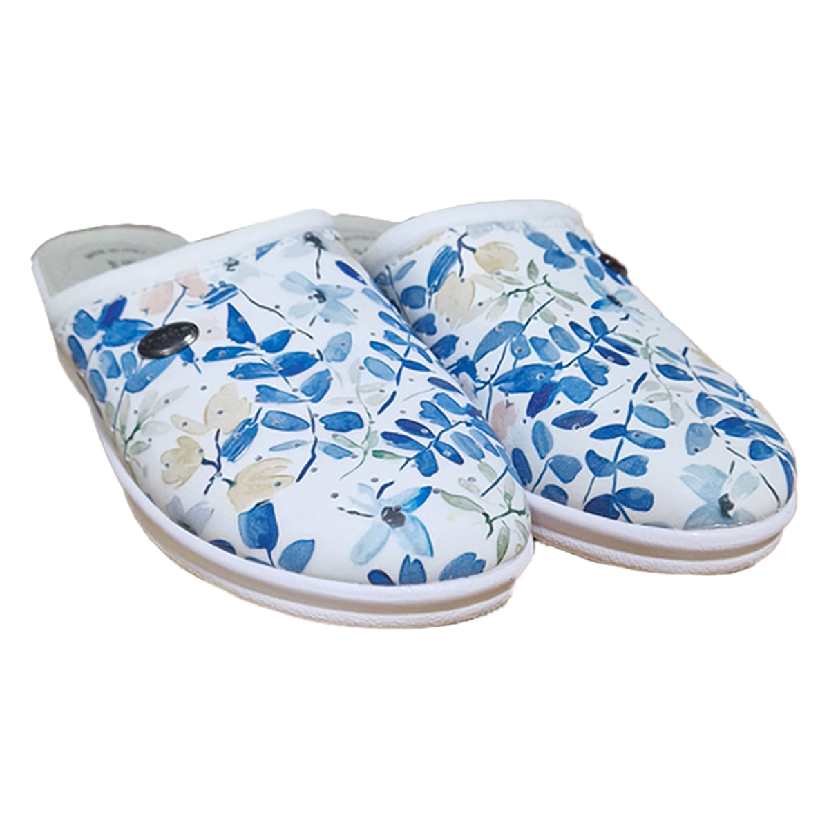 Ciabatte pantofole sanitarie donna suola zoccoli antiscivolo sabot pelle morbide vari colori