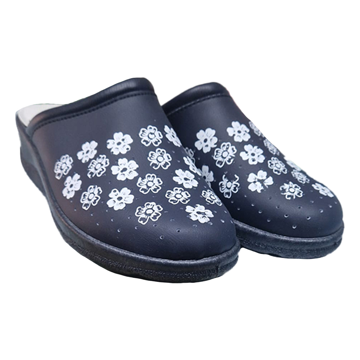 Ciabatte pantofole sanitarie donna suola zoccoli antiscivolo sabot pelle morbide vari colori