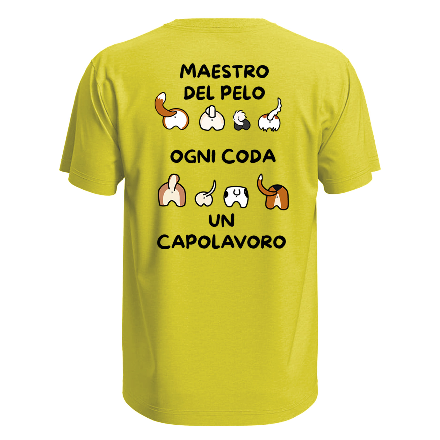 T-shirt classica a manica corta con stampa DTF \