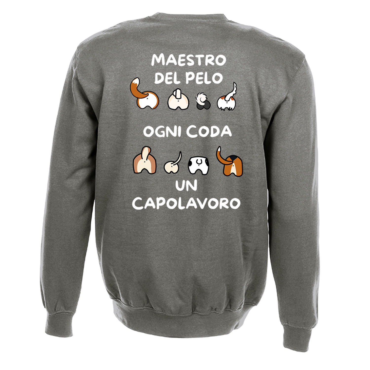 Felpa maglione con stampa DTF \