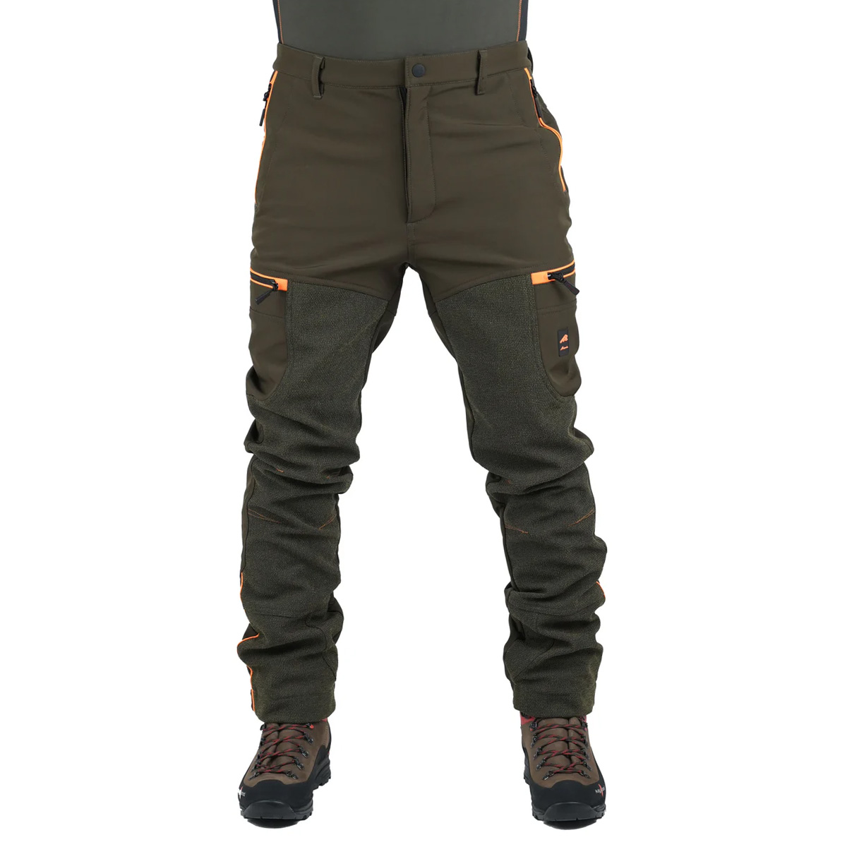Pantalone da Caccia Impermeabile e Traspirante in Softshell con Membrana M-tex