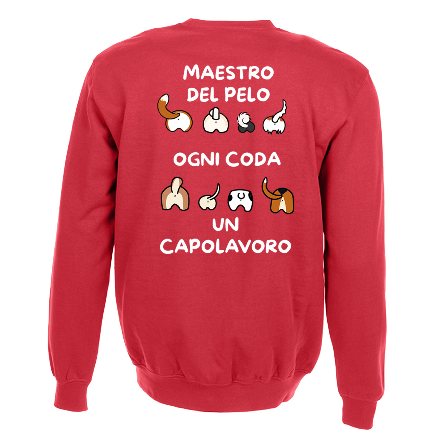 Felpa maglione con stampa DTF \