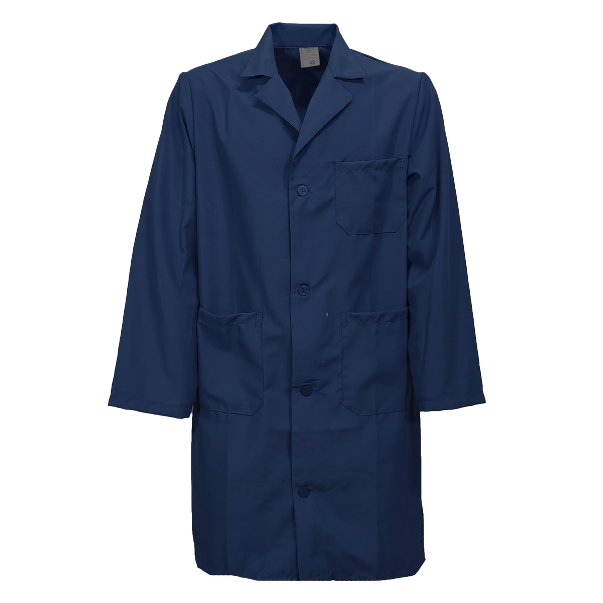 Camice Grembiule uomo misto cotone farmacista magazziniere lavoro bianco blu nero verde azzurro - Personalizzabile