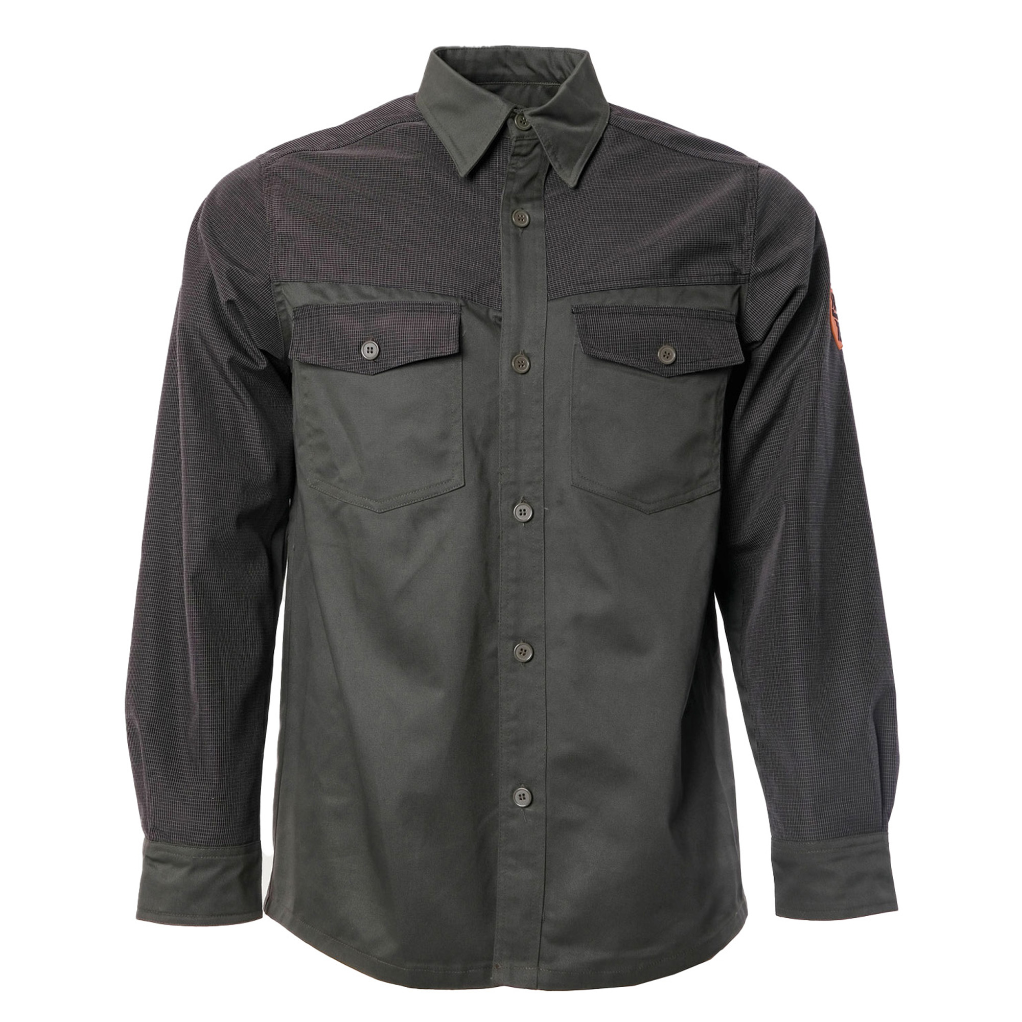 Camicia cotone protezioni in tessuto tecnico impermeabile anti strappo caccia - Personalizzabile con il tuo logo